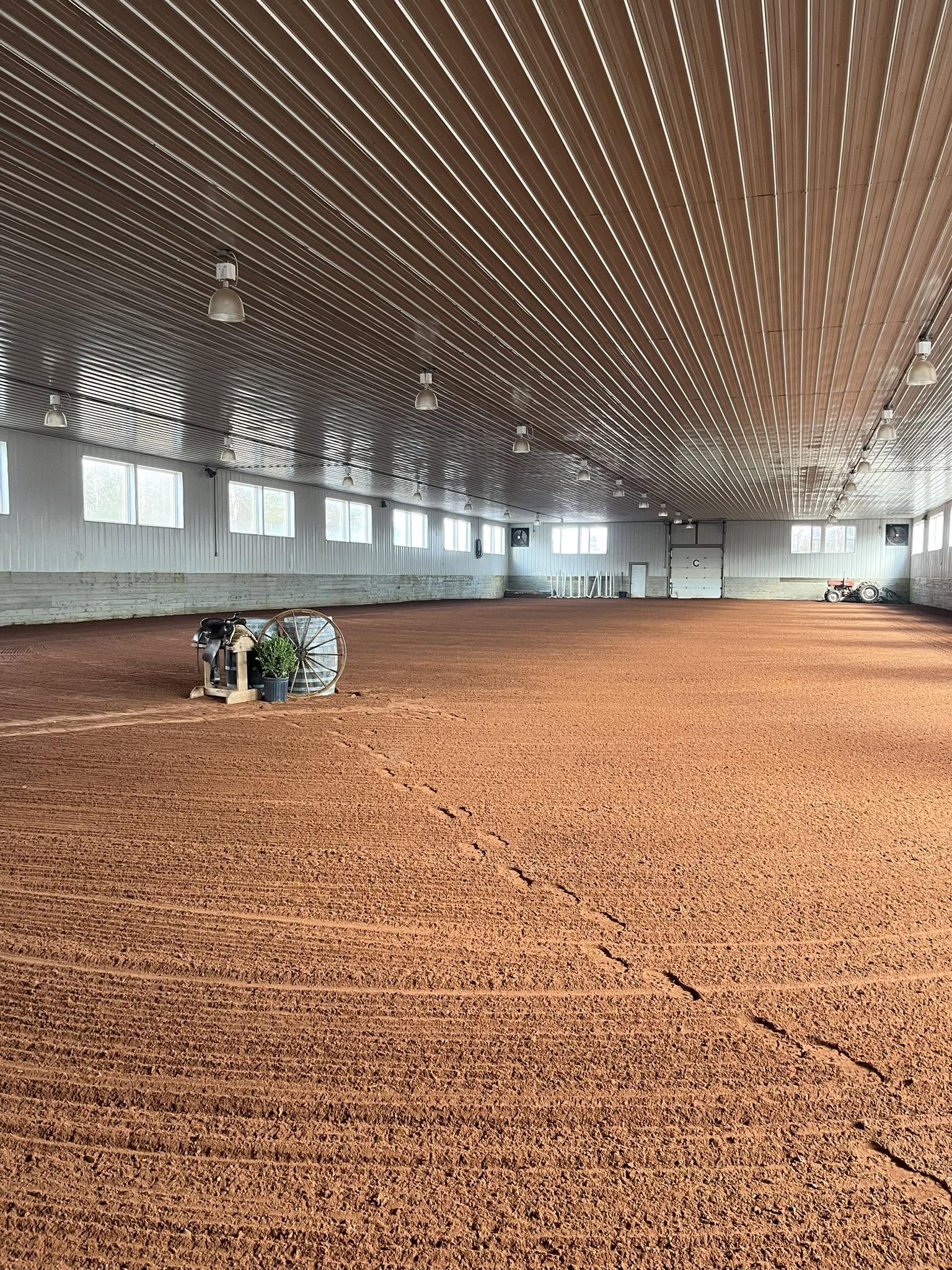 Indoor Arena at Gingerwood Farm