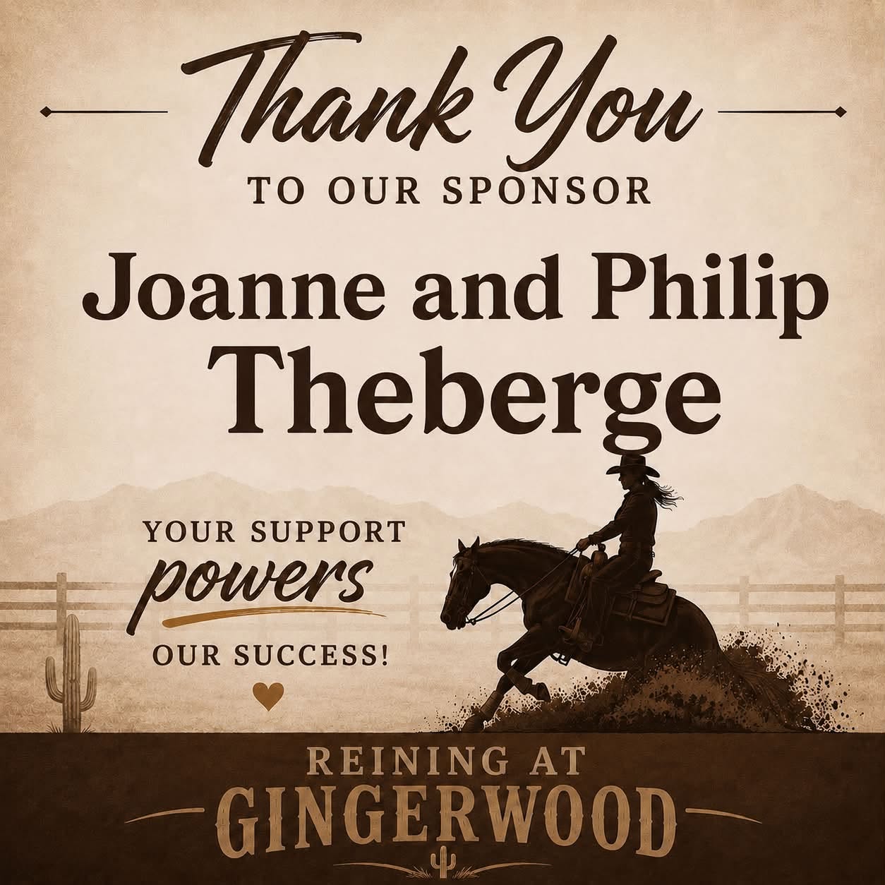 Joanne and Philip Theberge